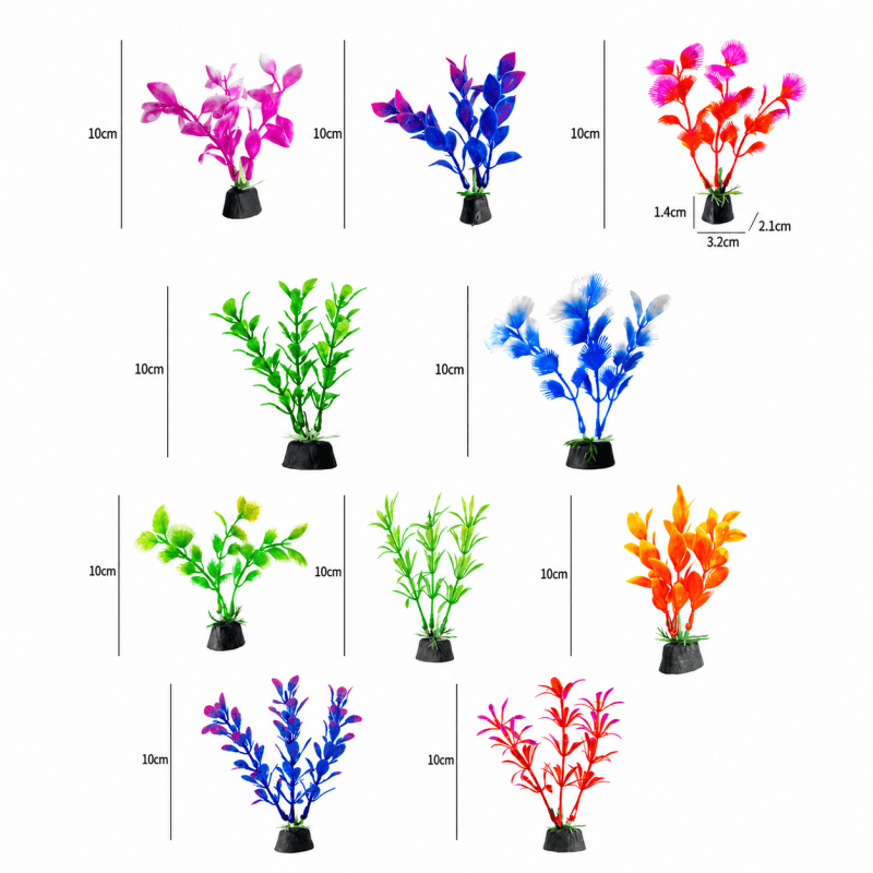 Artificial Aquarium Plants (10 pack) Artificial Aquarium Plants (10 pack)