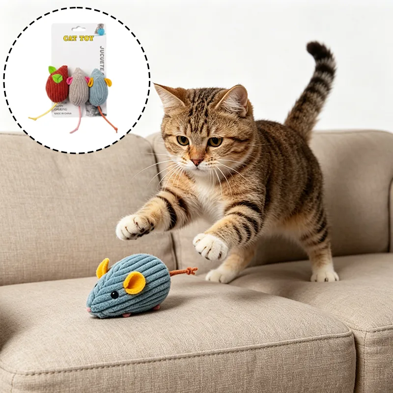 Cat Mouse Toy Set (3 pieces) Cat Mouse Toy Set (3 pieces)