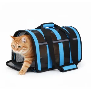 Foldable Mesh Pet Carrier