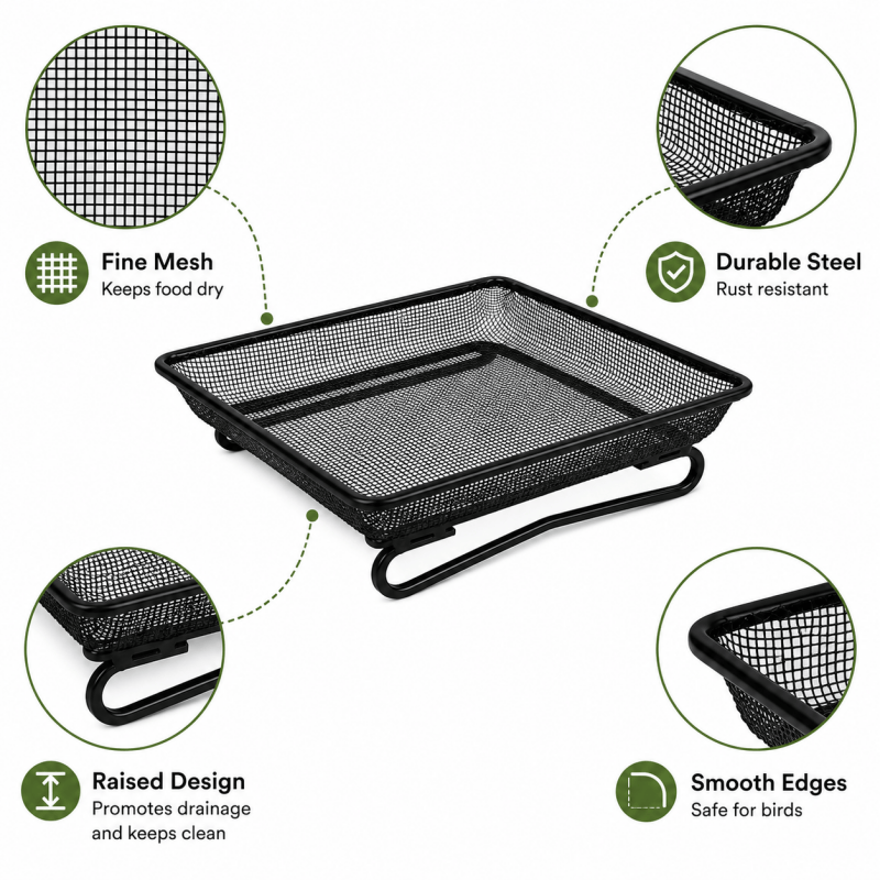 Ground Bird Feeder Tray Ground Bird Feeder Tray