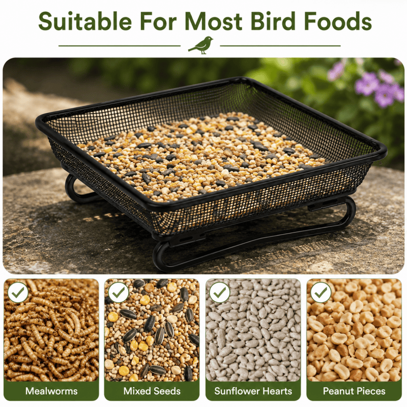 Ground Bird Feeder Tray Ground Bird Feeder Tray
