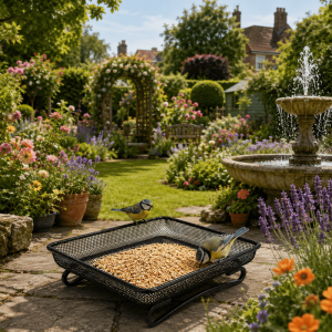 Ground Bird Feeder Tray