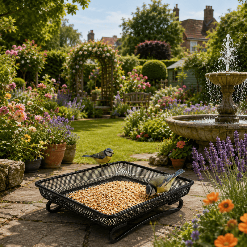 Ground Bird Feeder Tray Ground Bird Feeder Tray