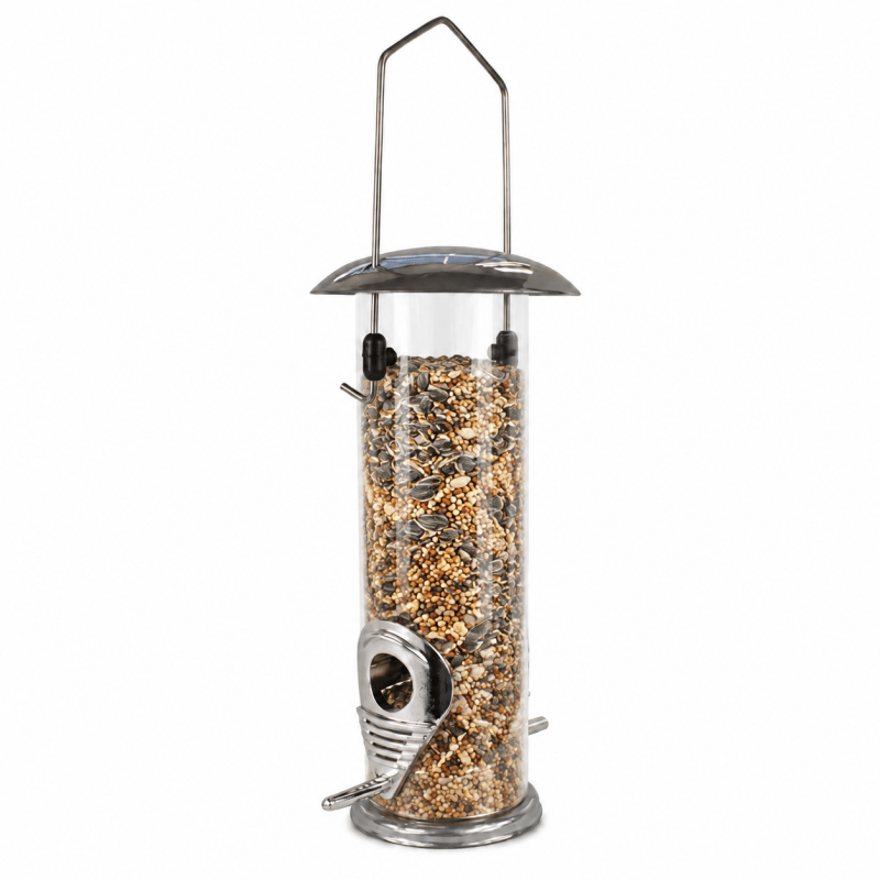 Hanging Tube Bird Feeder