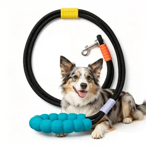 Padded Rope Dog Lead, 127 cm