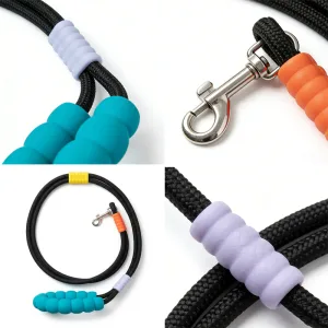 Padded Rope Dog Lead, 127 cm