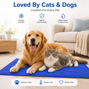 Self-Cooling Pet Mat, 40 × 50 cm